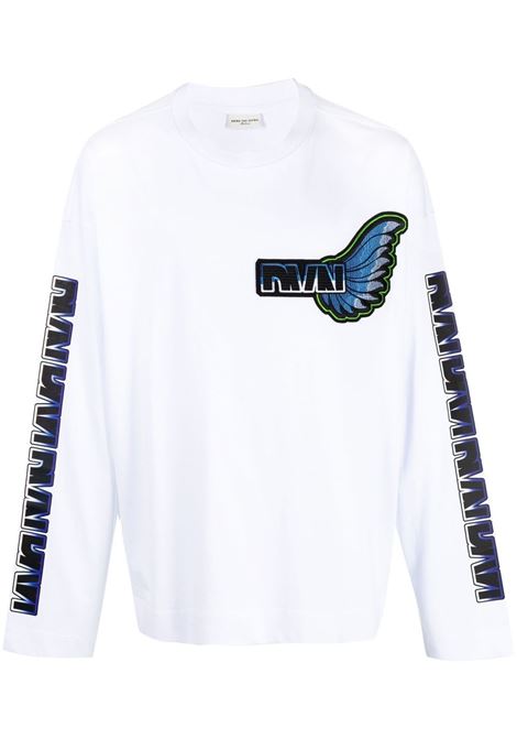 t-shirt with embroidered logo DRIES VAN NOTEN | Jersey | HEGLAND6603001